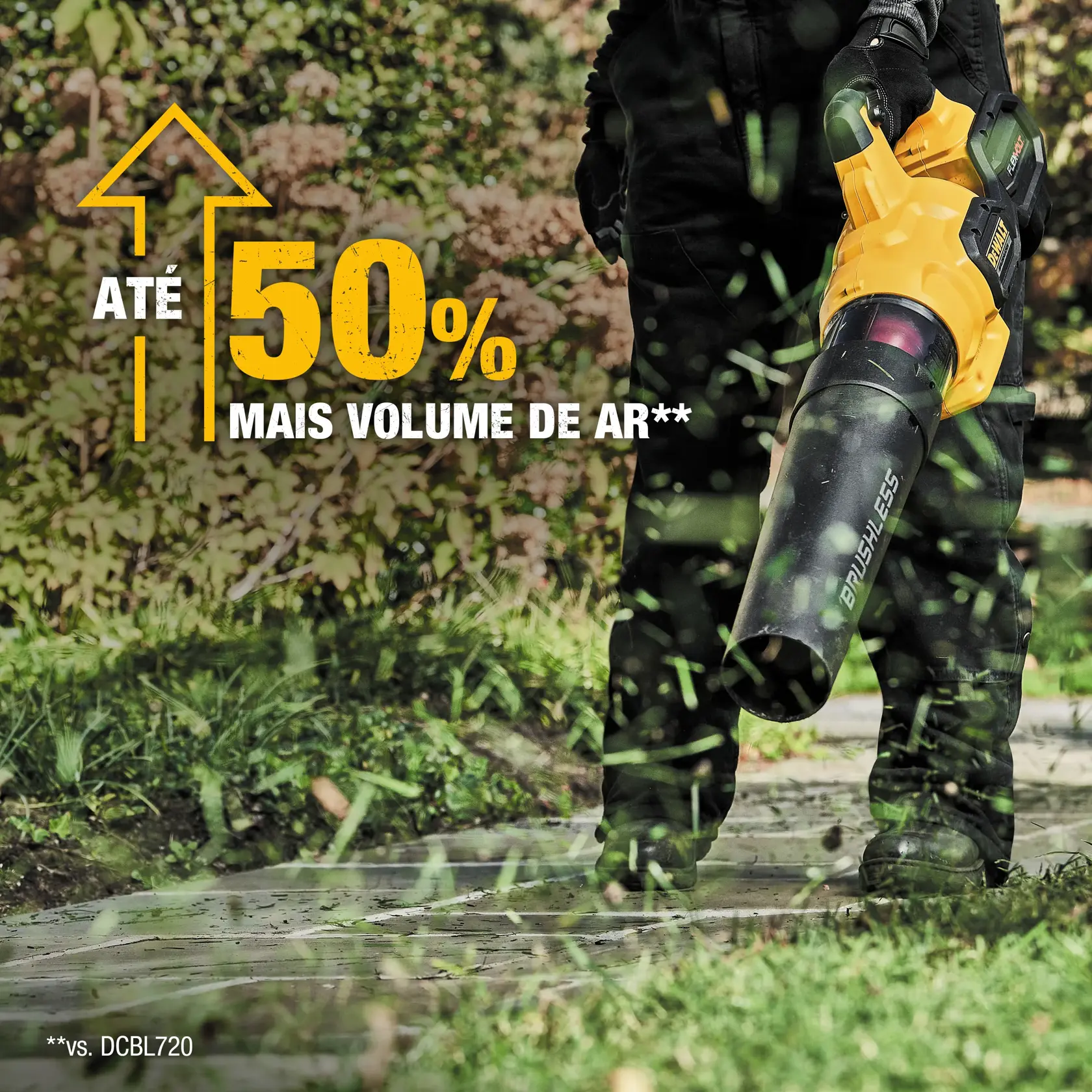 Soprador Brushless 60V Max* Flexvolt® (Apenas Ferramenta)