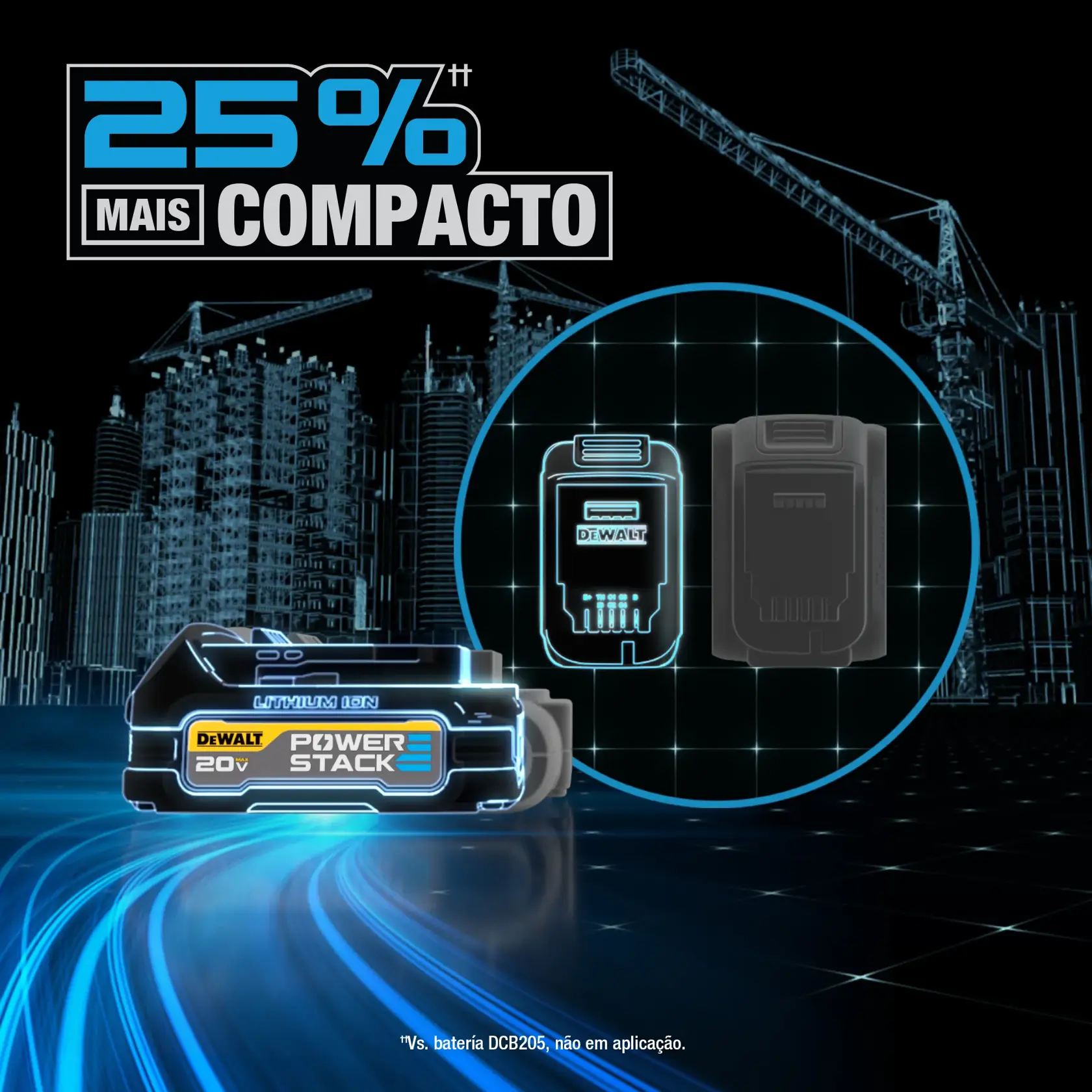 Batería DEWALT XR 20V Max 5Ah, destacada como la mejor, en diseño amarillo y gris sobre fondo oscuro.