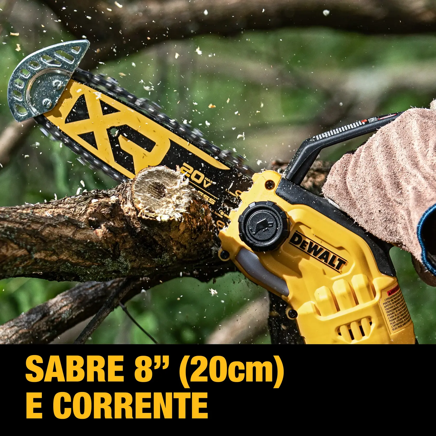 Eletrosserra de Poda 8" (20Cm) Brushless 20V Max* (Apenas Ferramenta)