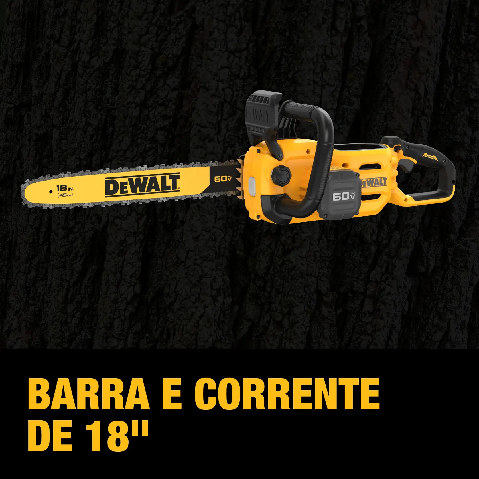 Eletroserra 18" Brushless 60V Max* (Apenas Ferramenta)