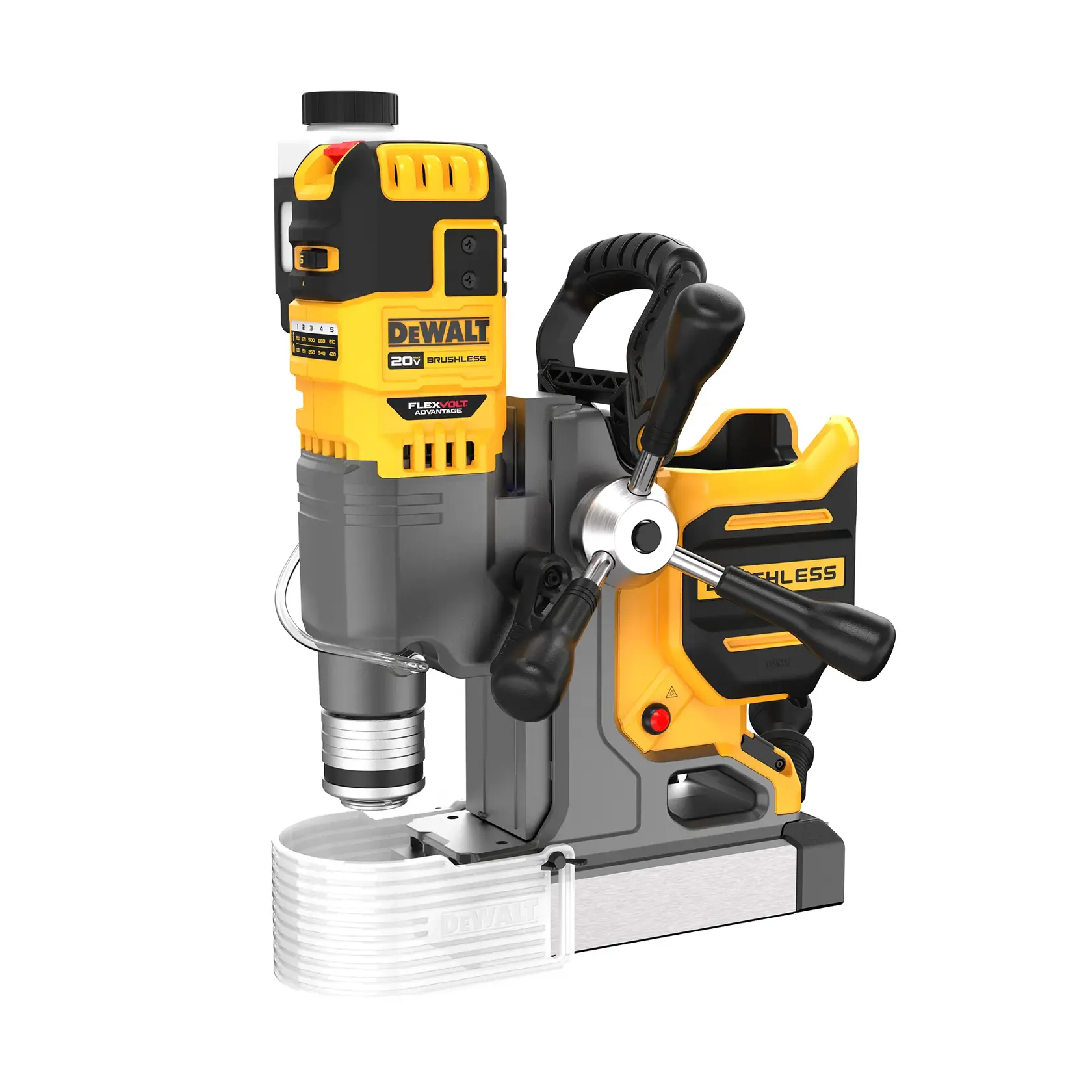 Furadeira base magnética 2" (50mm) 20V MAX* e flexvolt advantage li-ion brushless sem bateria e carregador