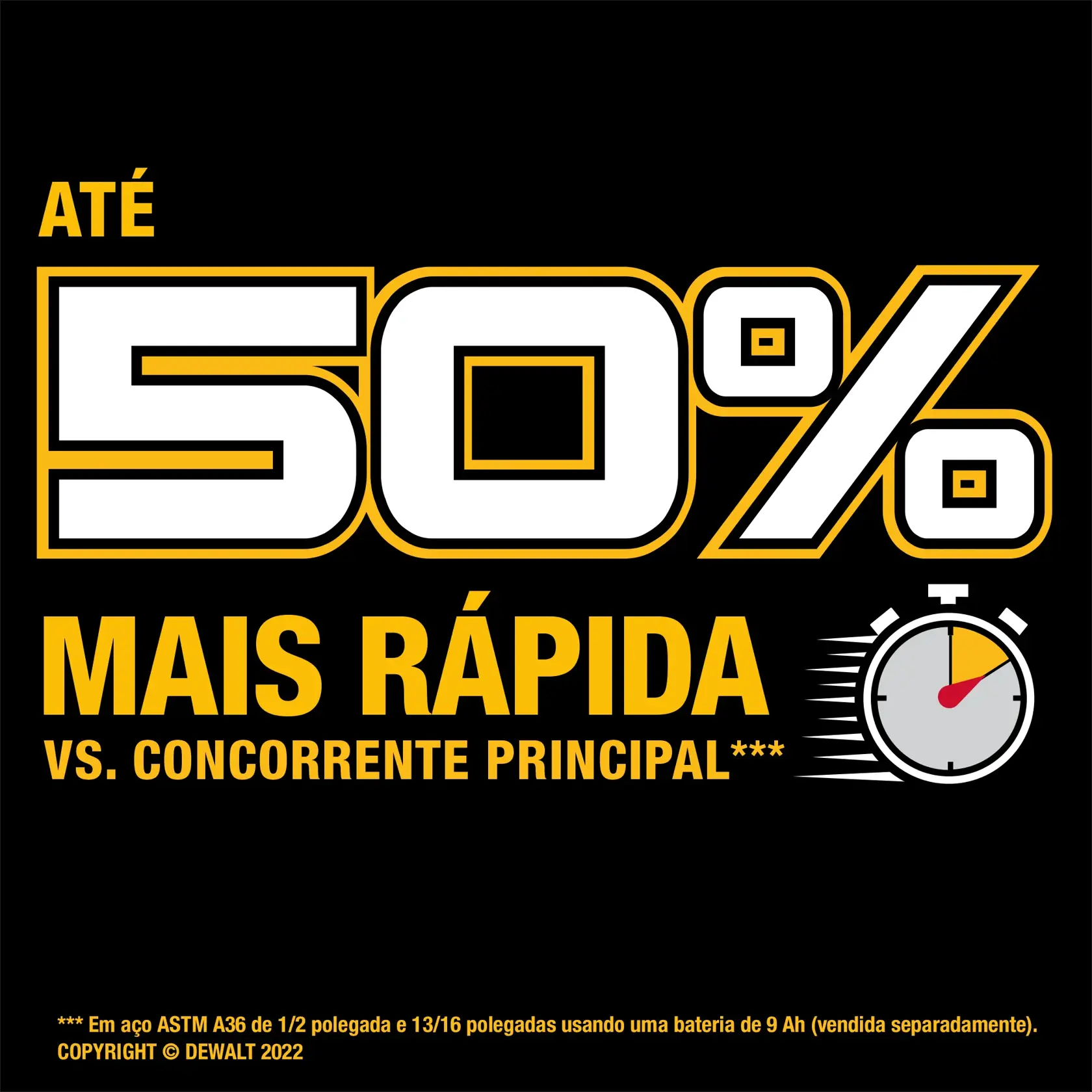 Furadeira base magnética 2" (50mm) 20V MAX* e flexvolt advantage li-ion brushless sem bateria e carregador
