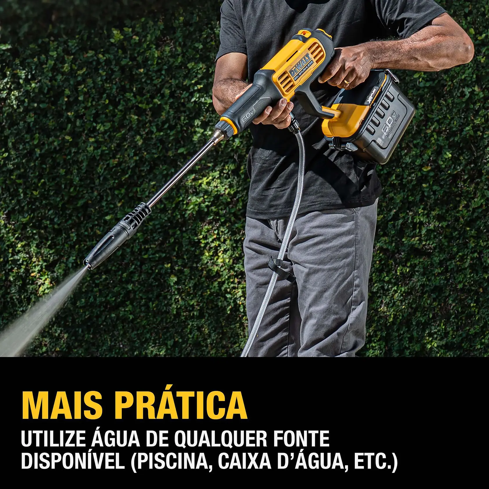 Lavadora De Pressão Portátil 60V Max* (Apenas ferramenta)