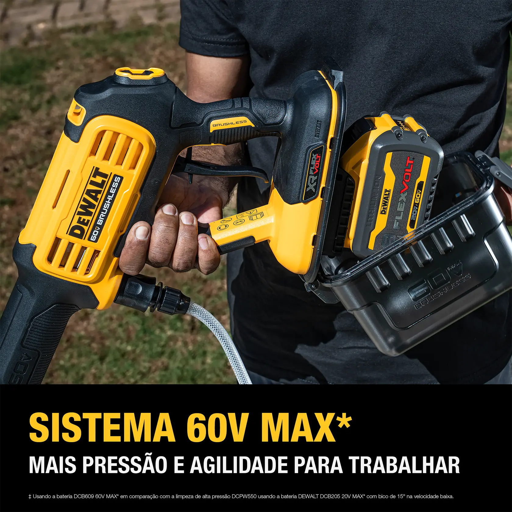 Lavadora De Pressão Portátil 60V Max* (Apenas ferramenta)