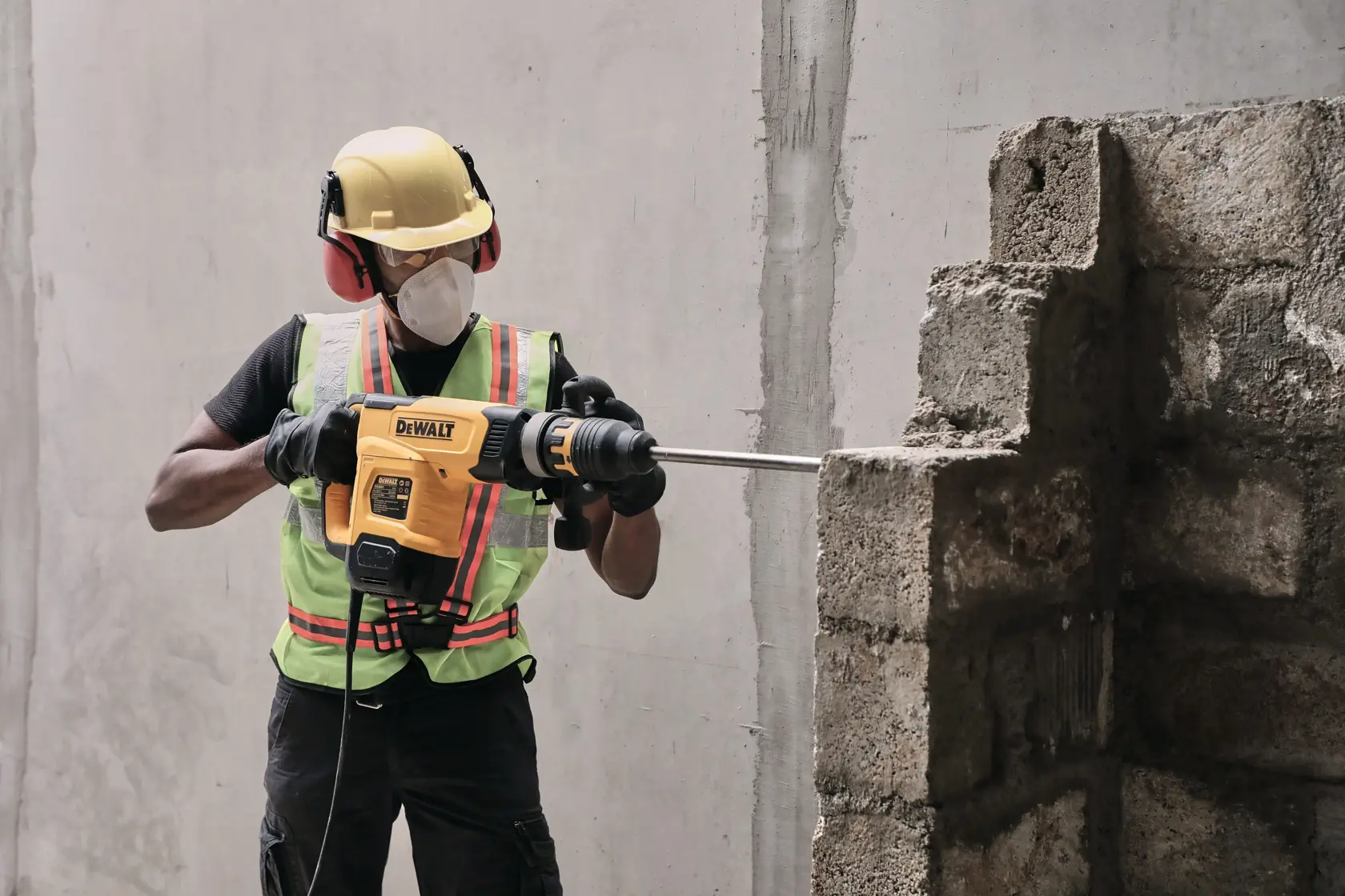 Martelo Demolidor SDS MAX 10Kg, 1600W, 17,5J L-Shape