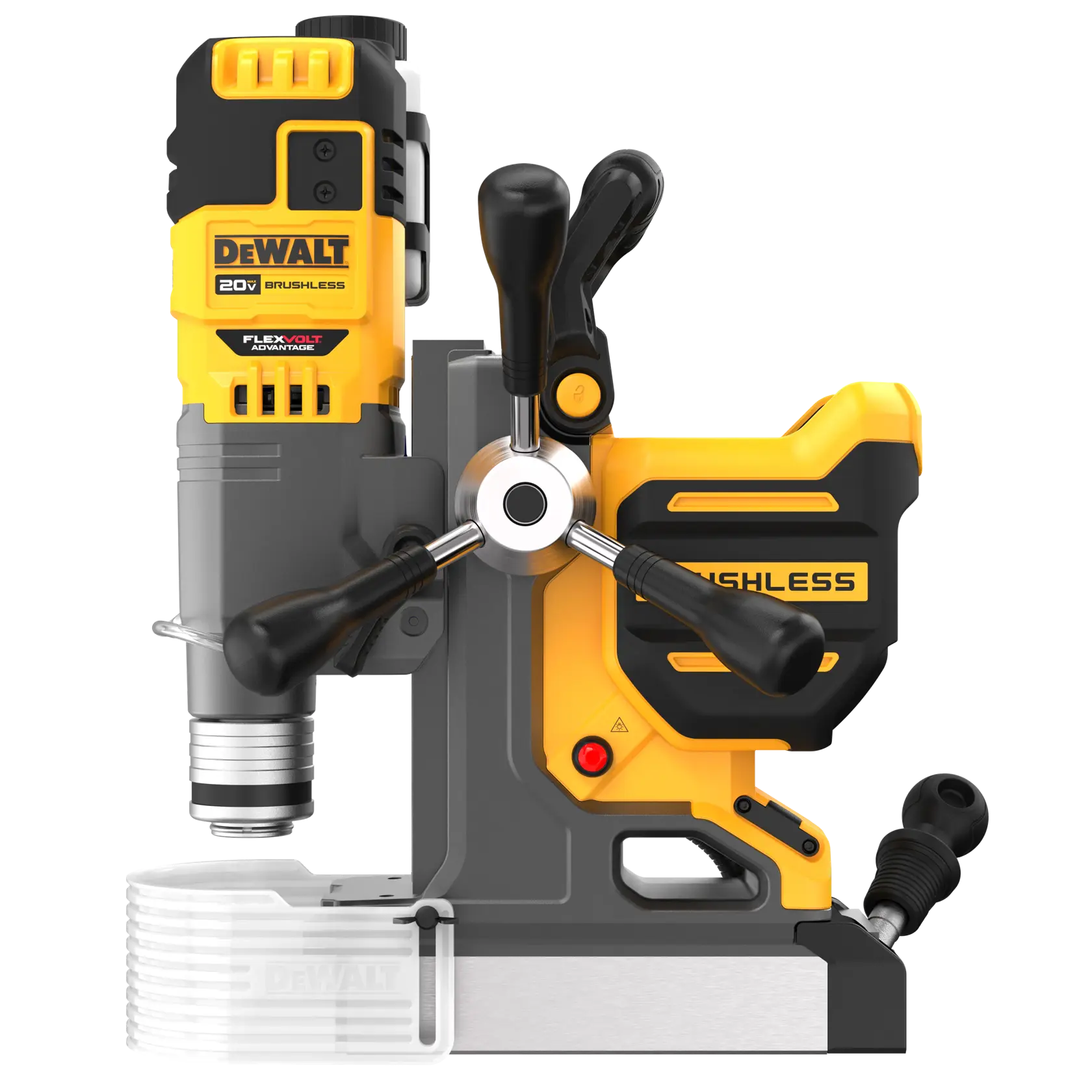 Furadeira base magnética 2" (50mm) 20V MAX* e flexvolt advantage li-ion brushless sem bateria e carregador