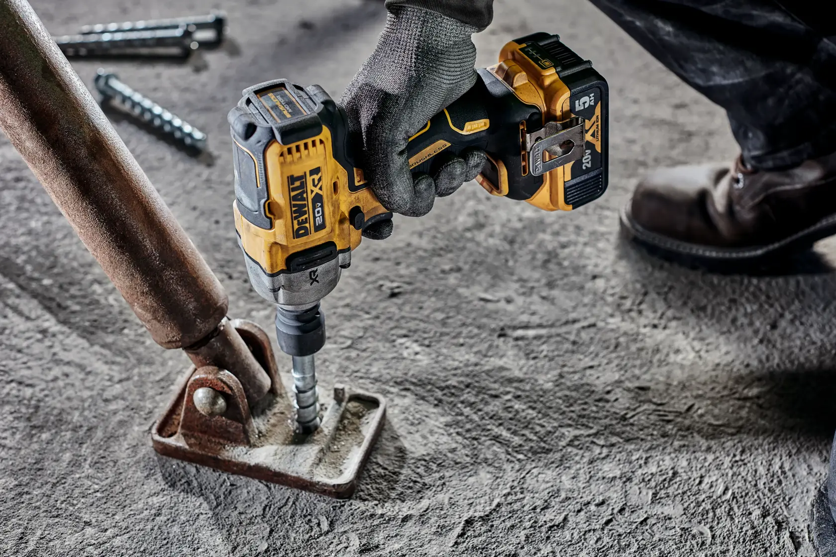 Chave de Impacto de 1/2" (13mm) 20V MAX* XR BRUSHLESS Sem Bateria e Carregador