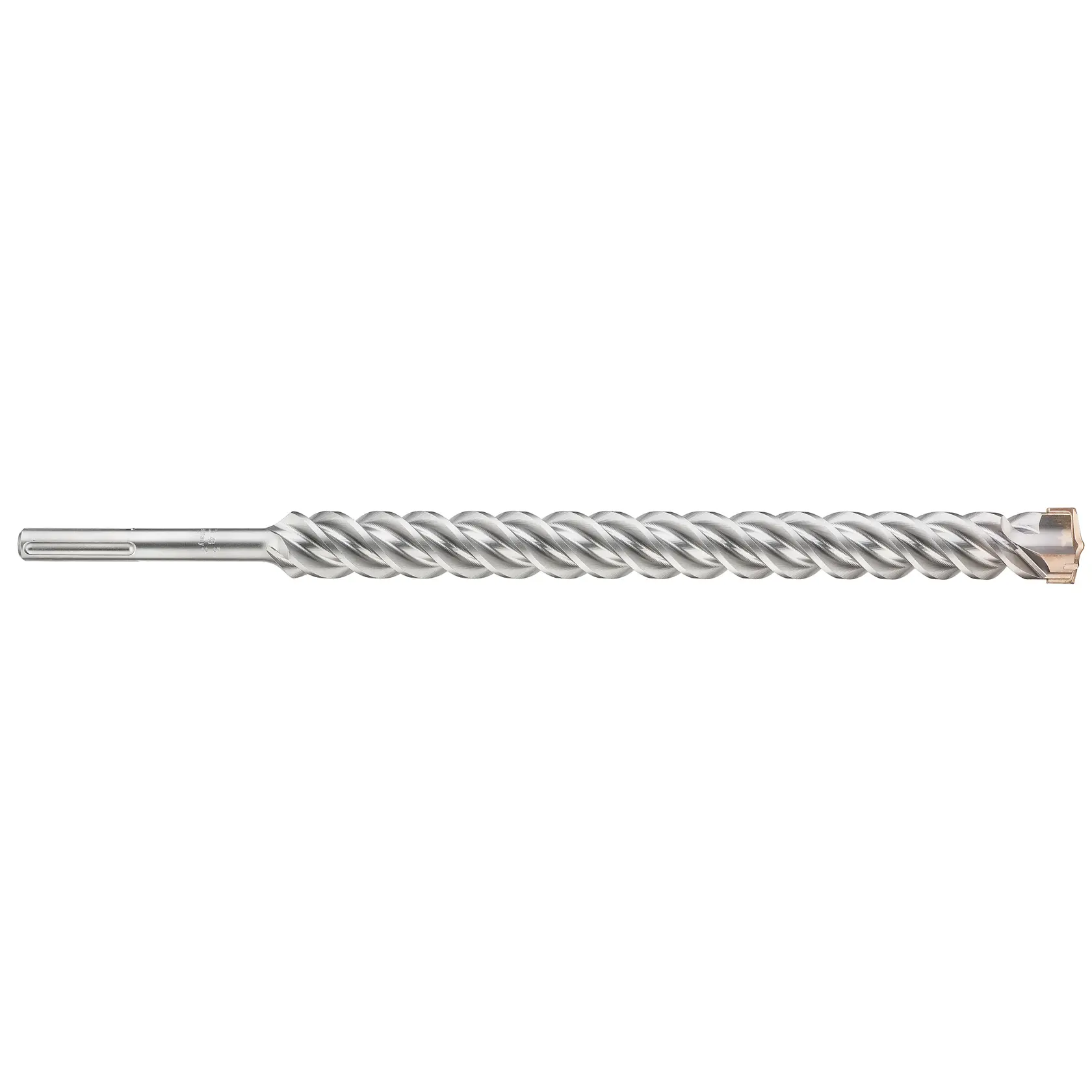 Broca DEWALT DT9445-QZ, DT9445 para fotografia. Prateada, design em espiral visível.