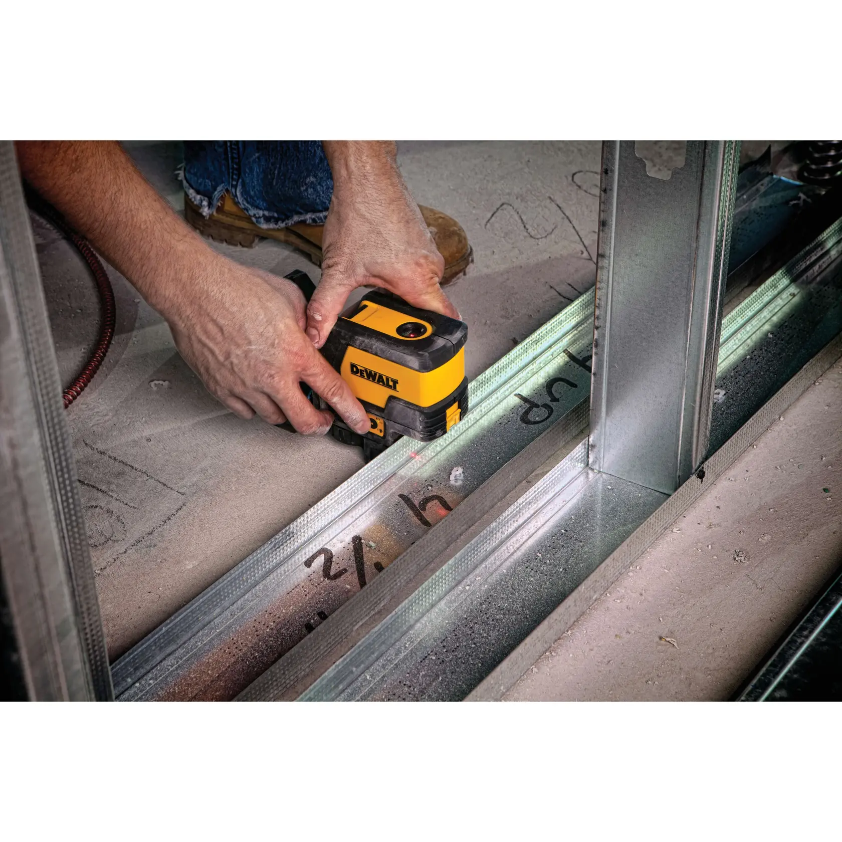 Nível laser combinado verde 30m com ponto de prumo