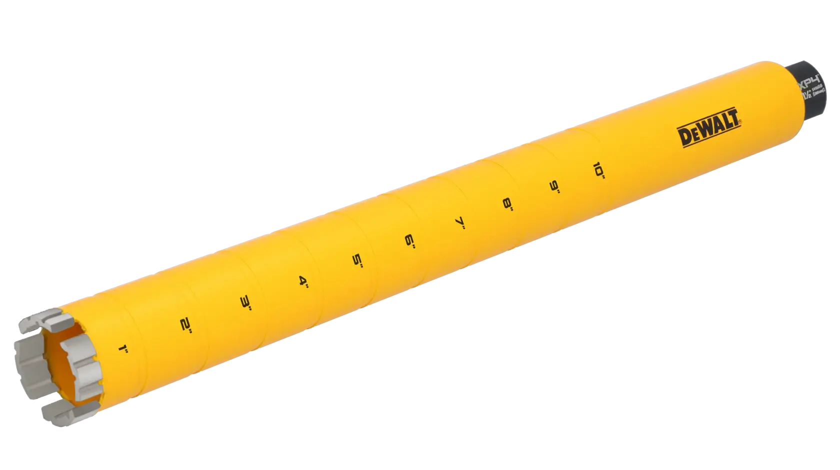 Broca coroa diamantada 1 1/2" x 14" - [38 x 355mm - segmento diamante 10mm]