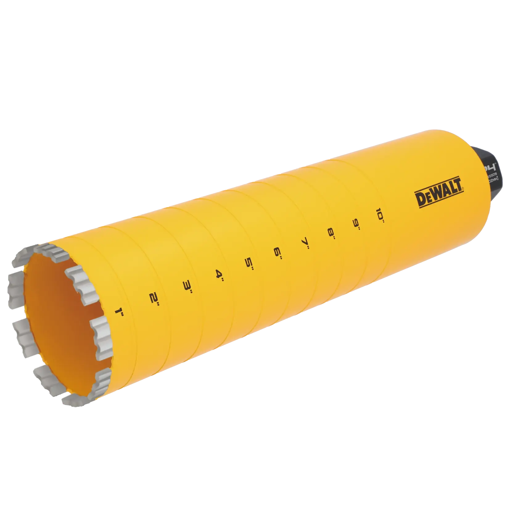 Broca coroa diamantada 4" x 14" [102 x 355mm - segmento diamante 10mm]