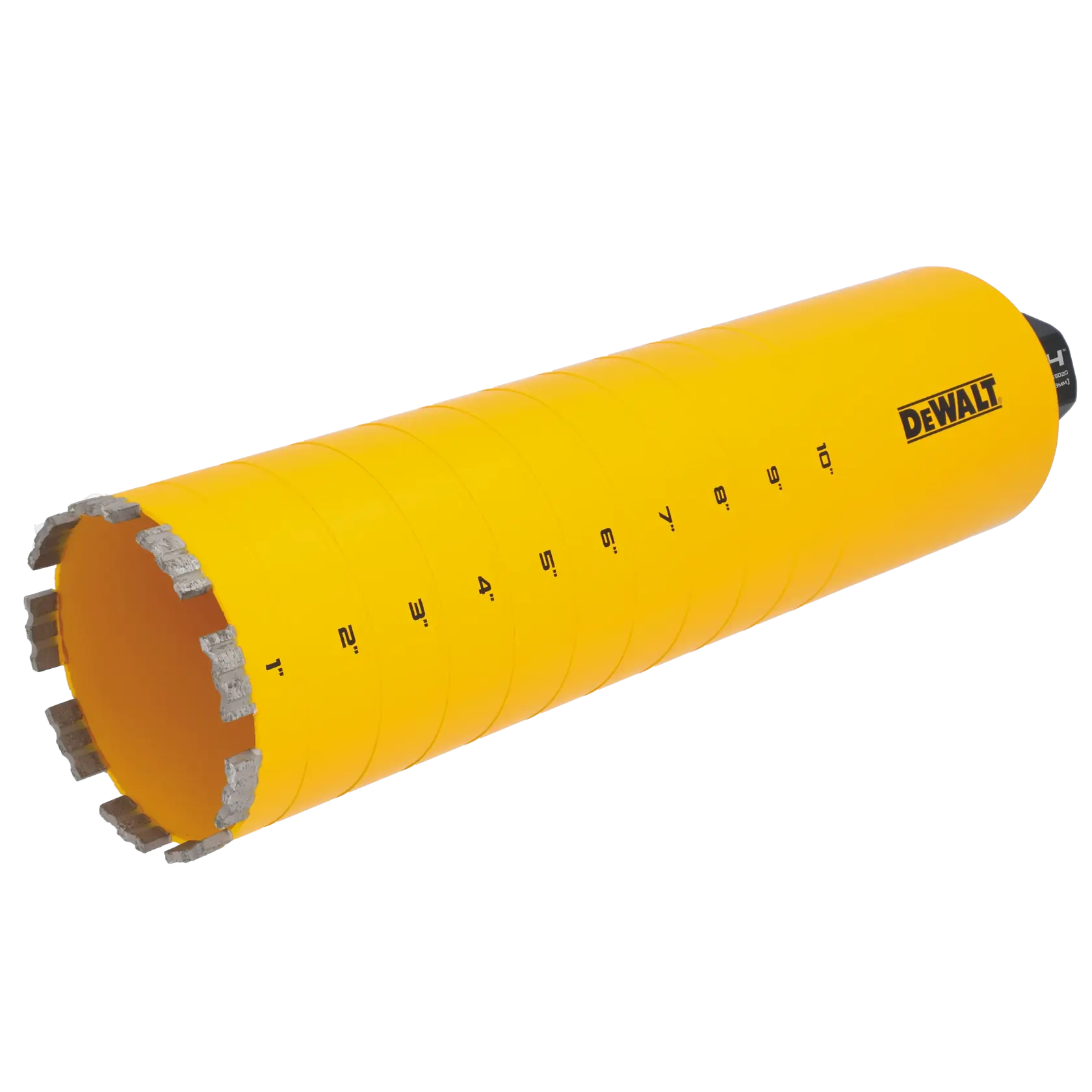 Broca coroa diamantada 4 1/4" x 14" - [108 x 355mm - segmento diamante 10mm]