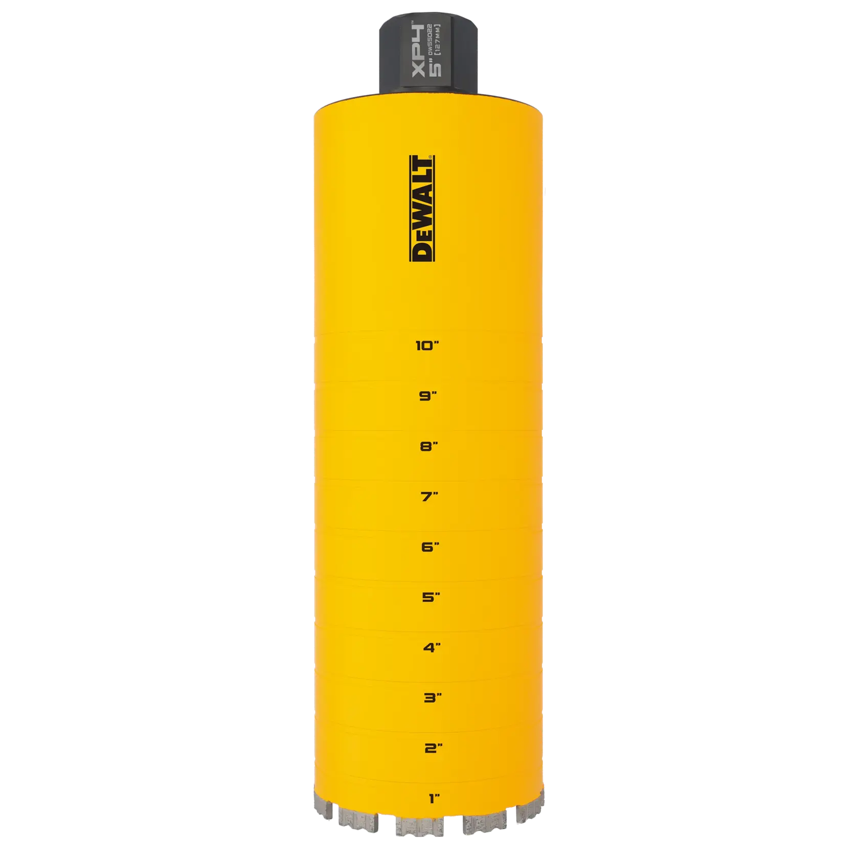 Logotipo da DEWALT centralizado em fundo branco.