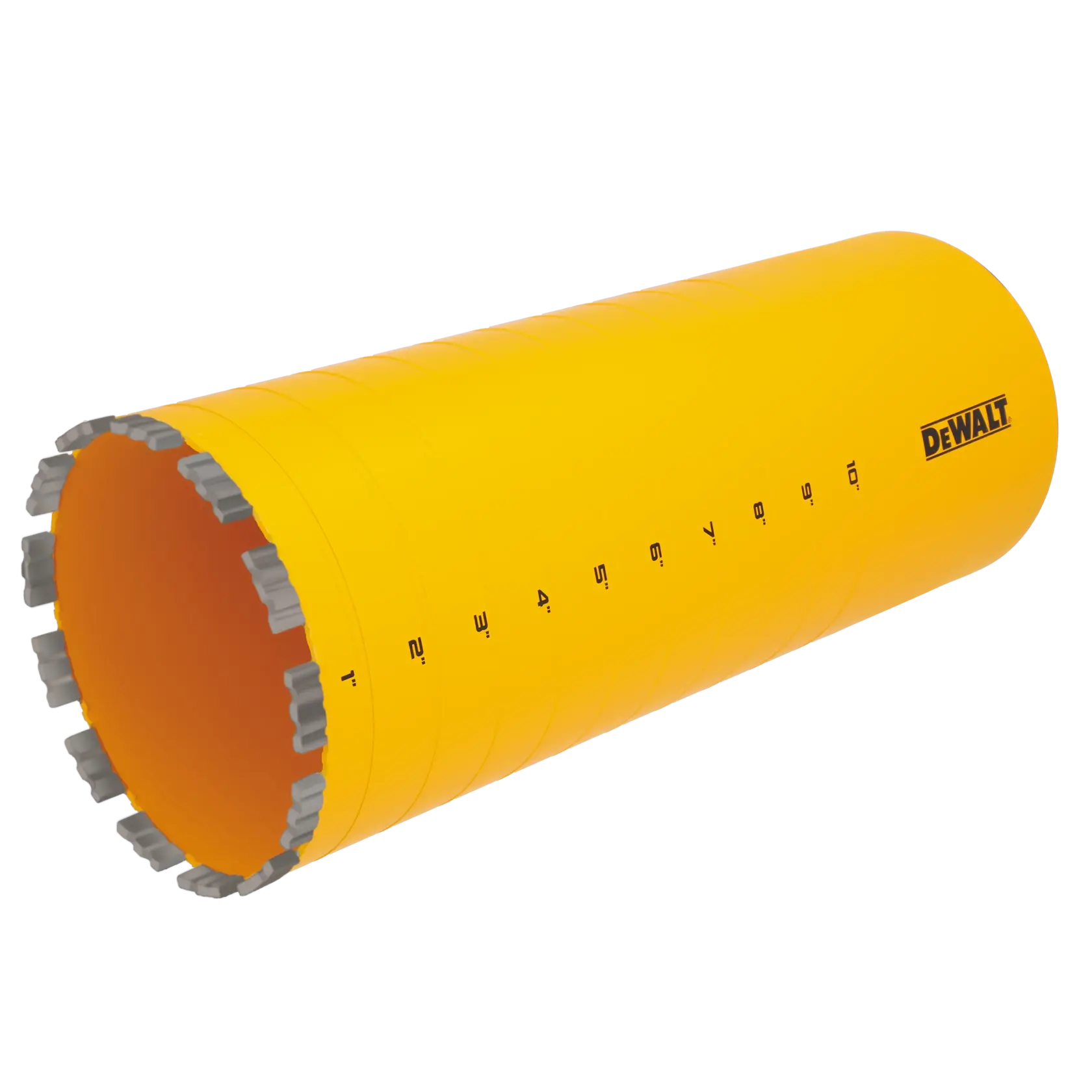 Broca coroa diamantada 6" x 14"        - [152 x 355mm - segmento diamante 10mm]