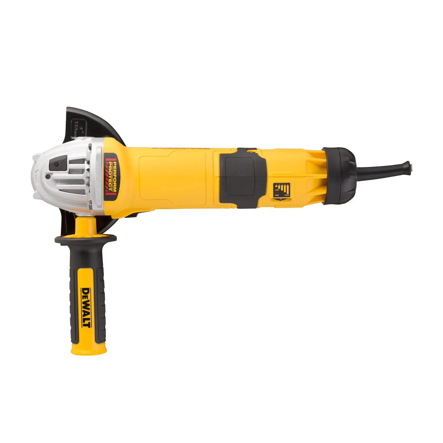 Esmerilhadeira Angular 5'' (125 mm) - Embreagem Eletrônica e Velocidade Variável - 1.500W - 2.800/10.000 RPM - eixo M14 (220V)
