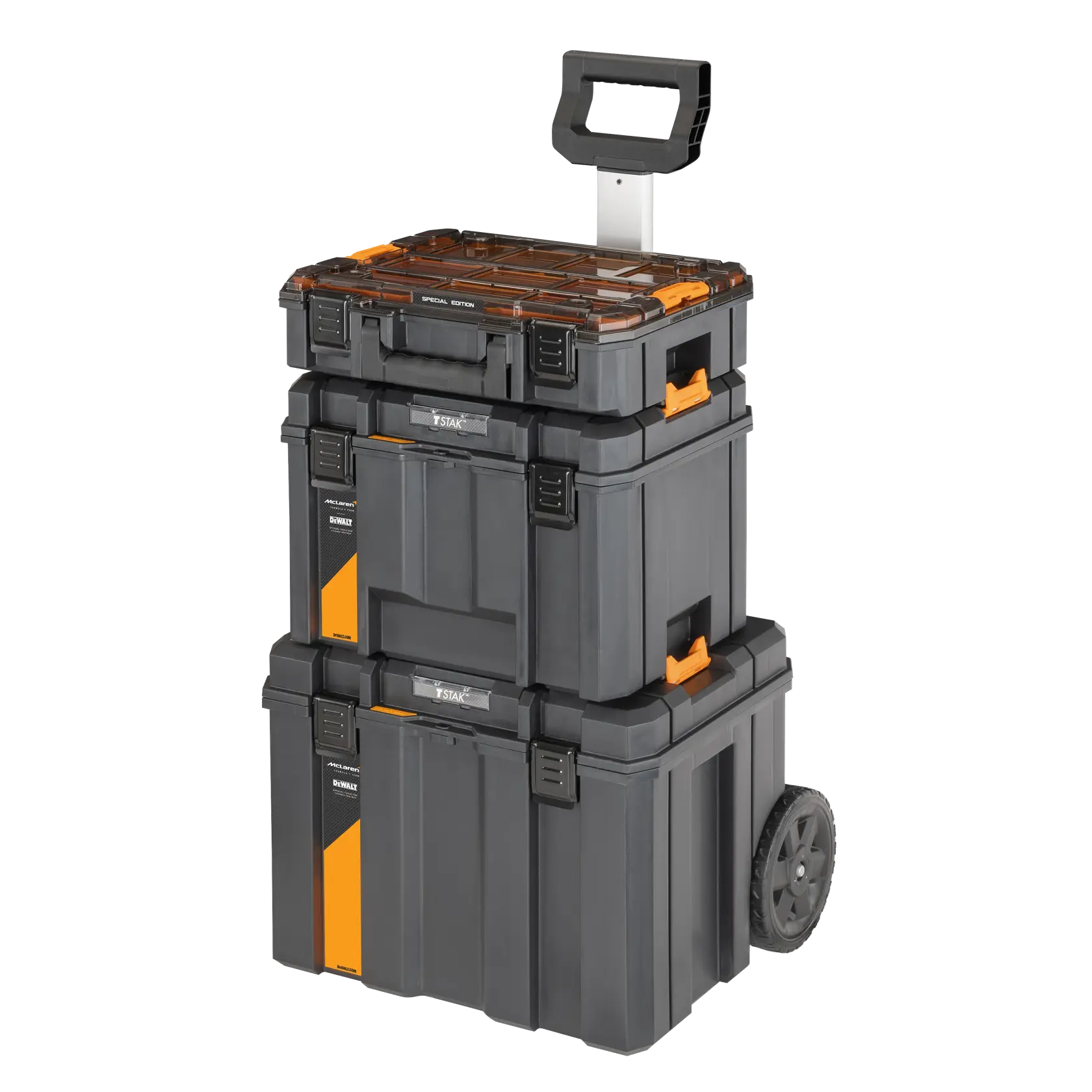 Torre de armazenamento dewalt® TSTAK™ x mclaren