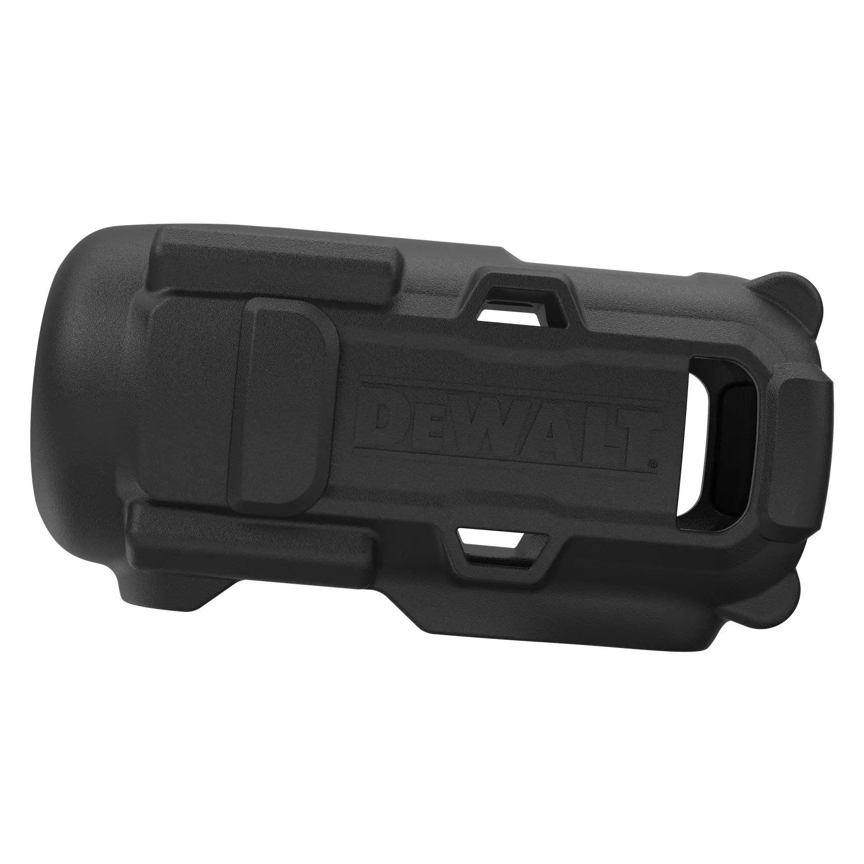 Foto capa preta DEWALT, SKUs PB891.92-QZ, PB891-92B, PB891_92, ângulo frontal, acessório fotografia.
